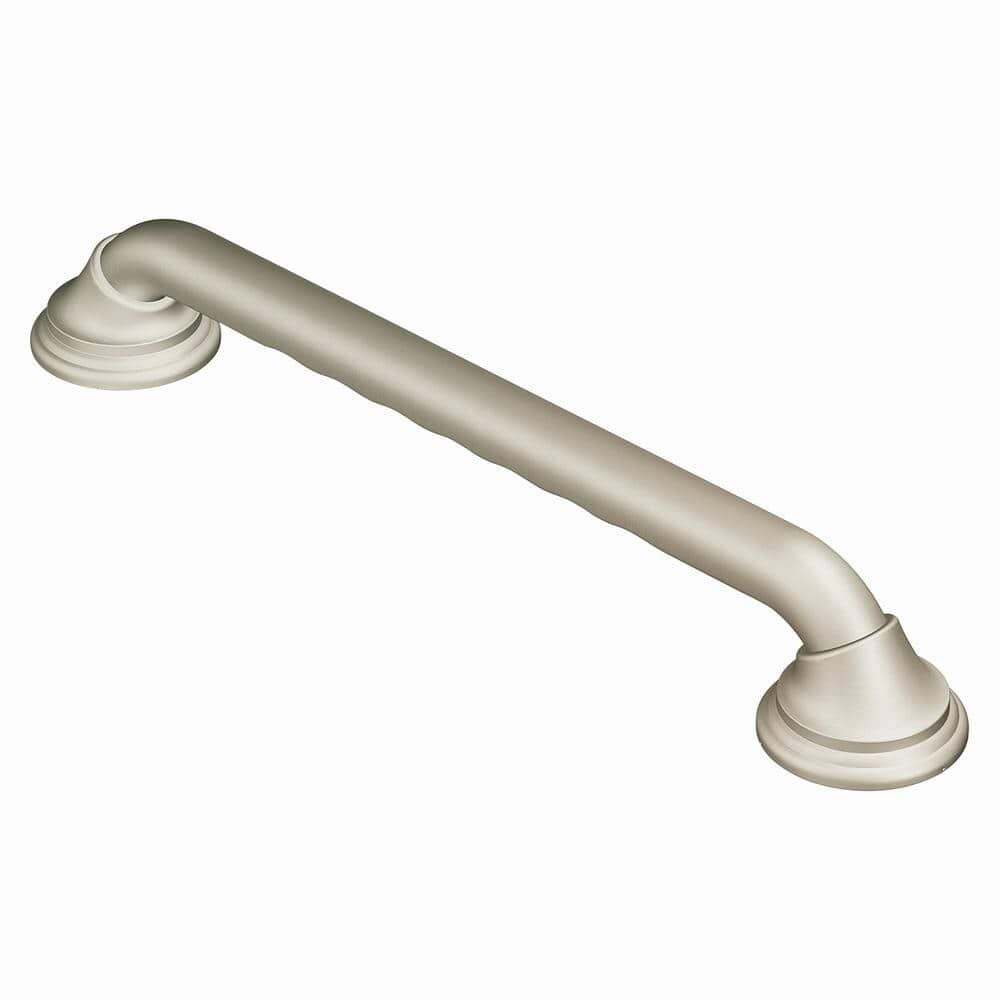 Moen Home Care24 “  Grab Bar with Retaining Rings, brushed Nickel LR8724D3BN